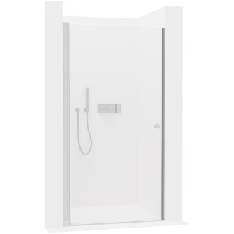 CERANO - Stěnový profil pro instalaci do niky pro dveře a zástěny Antelo L/P - chrom - 10 mm