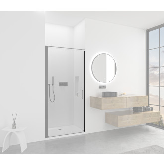 CERANO - Stěnový profil pro instalaci do niky pro dveře a zástěny Porte L/P - černá matná - 190 cm