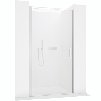 CERANO - Stěnový profil pro instalaci do niky pro dveře a zástěny Porte L/P - chrom - 190 cm