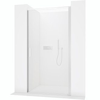 CERANO - Stěnový profil pro instalaci do niky pro dveře a zástěny Porte L/P - chrom - 190 cm