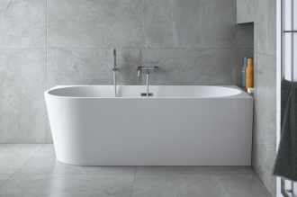 BESCO vana volně stojící ZOYA, 1700×800, levé, sifon chrom, sanitární akrylát VANZOYA170L