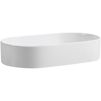 CERANO - Umyvadlo keramické  Federico - na desku - bílá lesklá - 60x38 cm