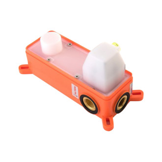 CERANO - Umyvadlová podomítková baterie Gina - box - černá matná