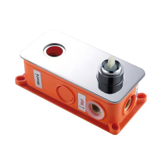 CERANO Podomítková umyvadlová baterie Bina černá matná CER-423505