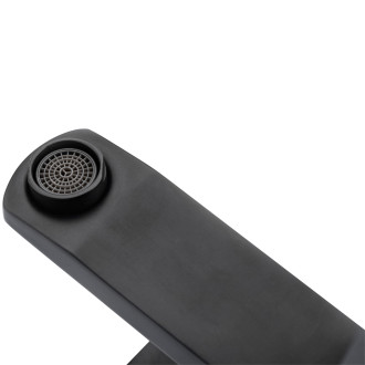 CERANO - Umyvadlová stojánková baterie Elma - nízká - černá matná