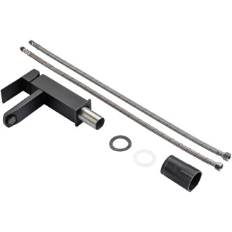 CERANO - Umyvadlová stojánková baterie Elma - nízká - černá matná