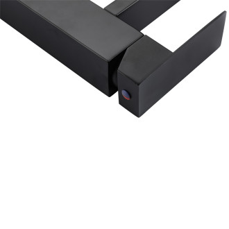 CERANO - Umyvadlová stojánková baterie Elma - vysoká - černá matná