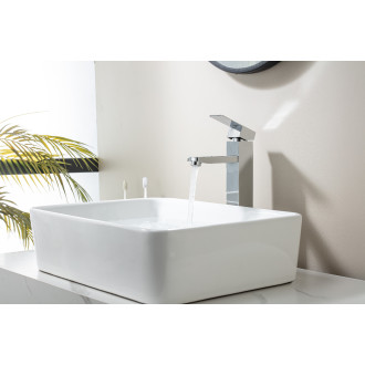 CERANO - Umyvadlová stojánková baterie Elma - vysoká - chrom