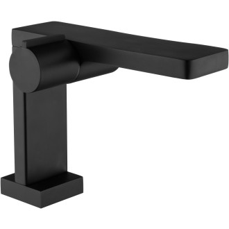 CERANO - Umyvadlová stojánková baterie Gina - nízká - černá matná
