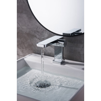 CERANO - Umyvadlová stojánková baterie Gina - nízká - chrom