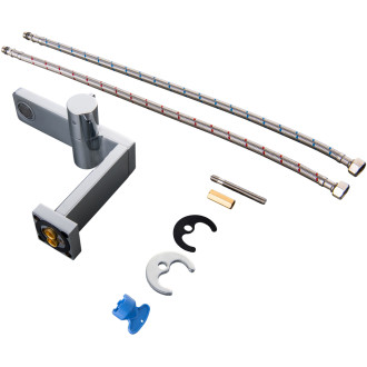 CERANO - Umyvadlová stojánková baterie Gina - nízká - chrom