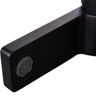 CERANO - Umyvadlová stojánková baterie Gina - vysoká - černá matná