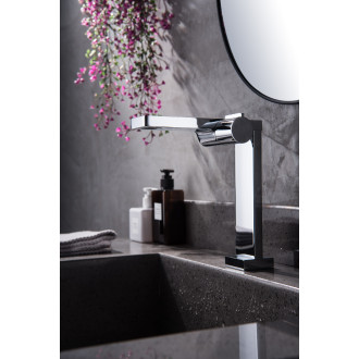 CERANO - Umyvadlová stojánková baterie Gina - vysoká - chrom