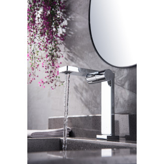 CERANO - Umyvadlová stojánková baterie Gina - vysoká - chrom