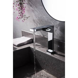 CERANO - Umyvadlová stojánková baterie Gina - vysoká - chrom