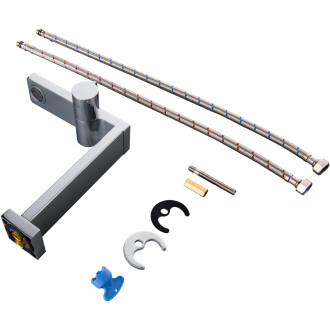 CERANO - Umyvadlová stojánková baterie Gina - vysoká - chrom