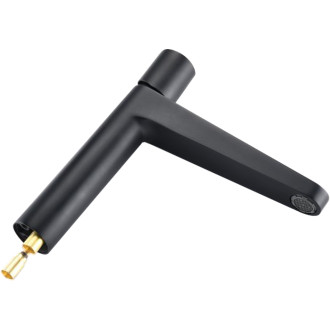 CERANO - Umyvadlová stojánková baterie Loreta - nízká - černá matná