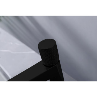 CERANO - Umyvadlová stojánková baterie Loreta - nízká - černá matná