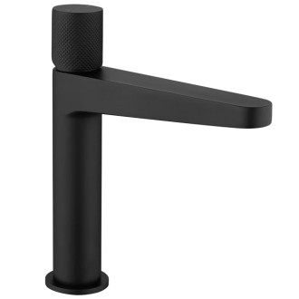 CERANO - Umyvadlová stojánková baterie Loreta - nízká - černá matná