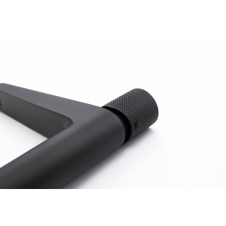 CERANO - Umyvadlová stojánková baterie Loreta - nízká - černá matná