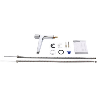 CERANO - Umyvadlová stojánková baterie Loreta - nízká - chrom