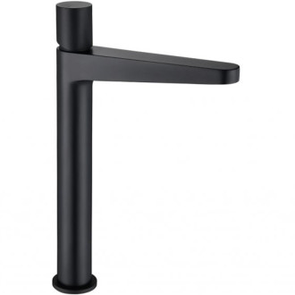 CERANO - Umyvadlová stojánková baterie Loreta - vysoká - černá matná