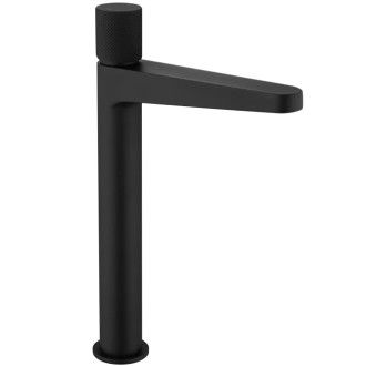 CERANO - Umyvadlová stojánková baterie Loreta - vysoká - černá matná