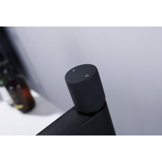 CERANO - Umyvadlová stojánková baterie Loreta - vysoká - černá matná