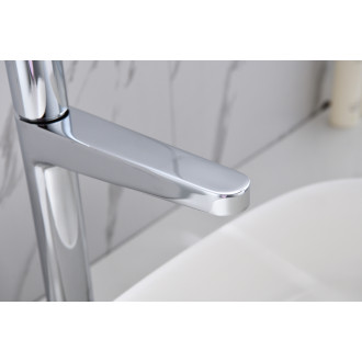 CERANO - Umyvadlová stojánková baterie Loreta - vysoká - chrom