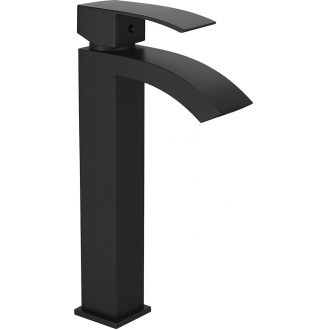 CERANO - Umyvadlová stojánková baterie Octavia - vysoká - černá matná