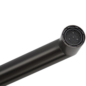 CERANO - Umyvadlová stojánková baterie Selma - nízká - černá matná