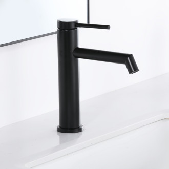 CERANO - Umyvadlová stojánková baterie Selma - nízká - černá matná