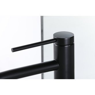 CERANO - Umyvadlová stojánková baterie Selma - vysoká - černá matná