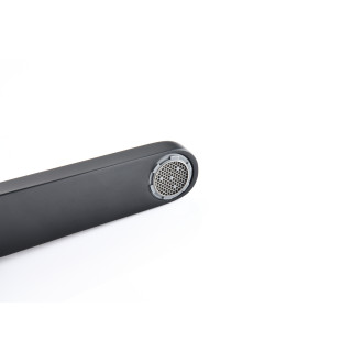 CERANO - Umyvadlová stojánková baterie Tondo - nízká - černá matná