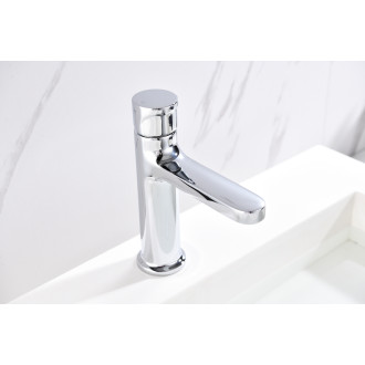 CERANO - Umyvadlová stojánková baterie Tondo - nízká - chrom