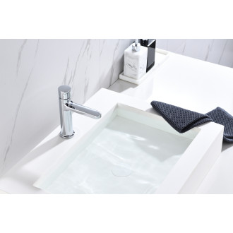 CERANO - Umyvadlová stojánková baterie Tondo - nízká - chrom