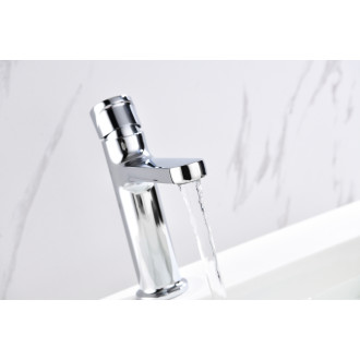 CERANO - Umyvadlová stojánková baterie Tondo - nízká - chrom