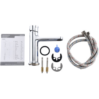 CERANO - Umyvadlová stojánková baterie Tondo - nízká - chrom