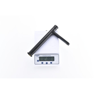 CERANO - Umyvadlová stojánková baterie Tondo - vysoká - černá matná