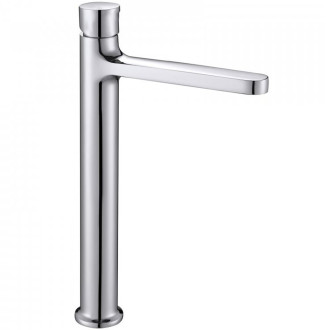 CERANO - Umyvadlová stojánková baterie Tondo - vysoká - chrom