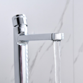 CERANO - Umyvadlová stojánková baterie Tondo - vysoká - chrom