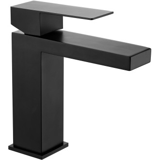 CERANO - Umyvadlová stojánková baterie Velar - nízká - černá matná