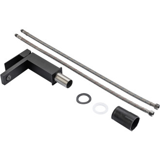 CERANO - Umyvadlová stojánková baterie Velar - nízká - černá matná