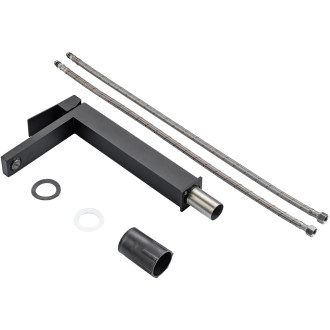 CERANO - Umyvadlová stojánková baterie Velar - vysoká - černá matná