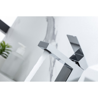 CERANO - Umyvadlová stojánková baterie Velar - vysoká - chrom