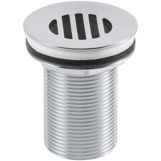 CERANO - Umyvadlová výpusť - 5/4“ - neuzavíratelná - chrom