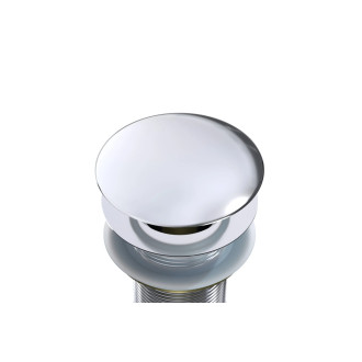 CERANO - Umyvadlová výpusť - 5/4“ click-clack s přepadem - 25/60mm - chrom