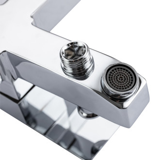 CERANO - Vanová nástěnná baterie Elma - chrom