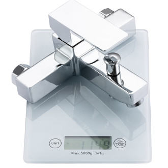 CERANO - Vanová nástěnná baterie Elma - chrom