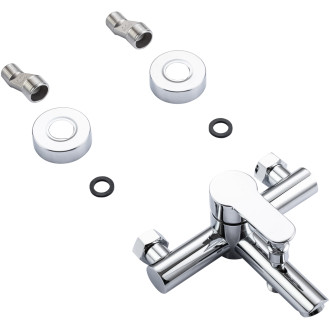 CERANO - Vanová nástěnná baterie Elvona - chrom